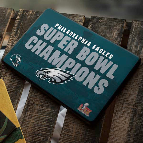 NFL Philadelphia Eagles Super Bowl LIX Champions Google Pixelbook Go Skin